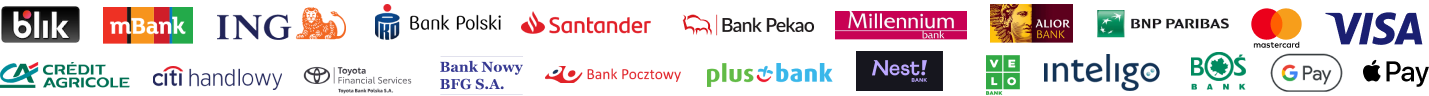 Metody płatności Paynow: BLIK, przelewy z banków, karty, Google Pay i Apple Pay